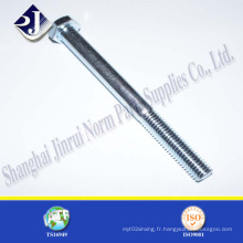 Zinc plaqué 8.8 DIN931 Hex Long Bolt